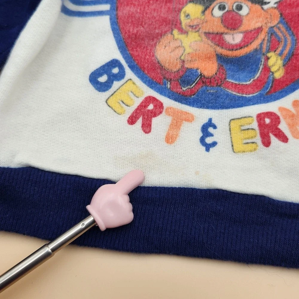Sesame Street Muppets Vintage Bert Ernie Toddler Sweatshirt JC Penny 3T